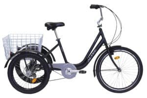 Altec Steady Driewieler 24 inch 7s Mat Zwart